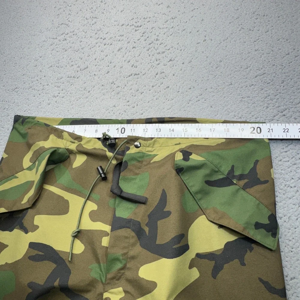 US Military Gore-Tex Pants Mens Large Green Regular Camouflage ECWCS Trousers
